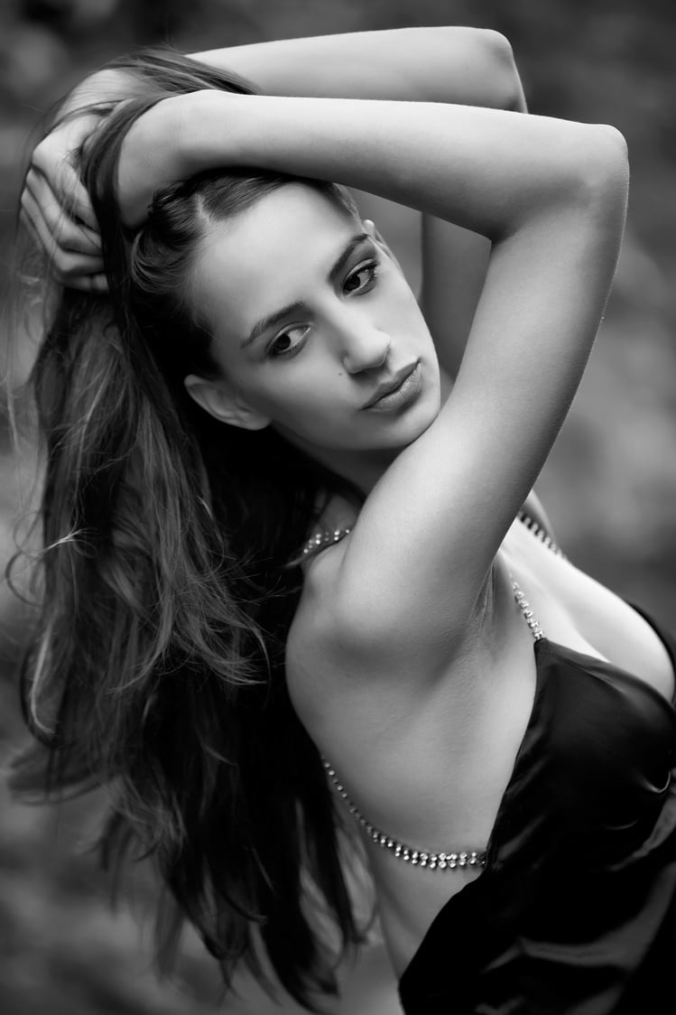 Fashion Model (Black and White)